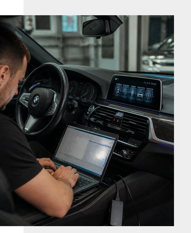 Русификация мультимедиа BMW для авто под ключ в Первоуральске