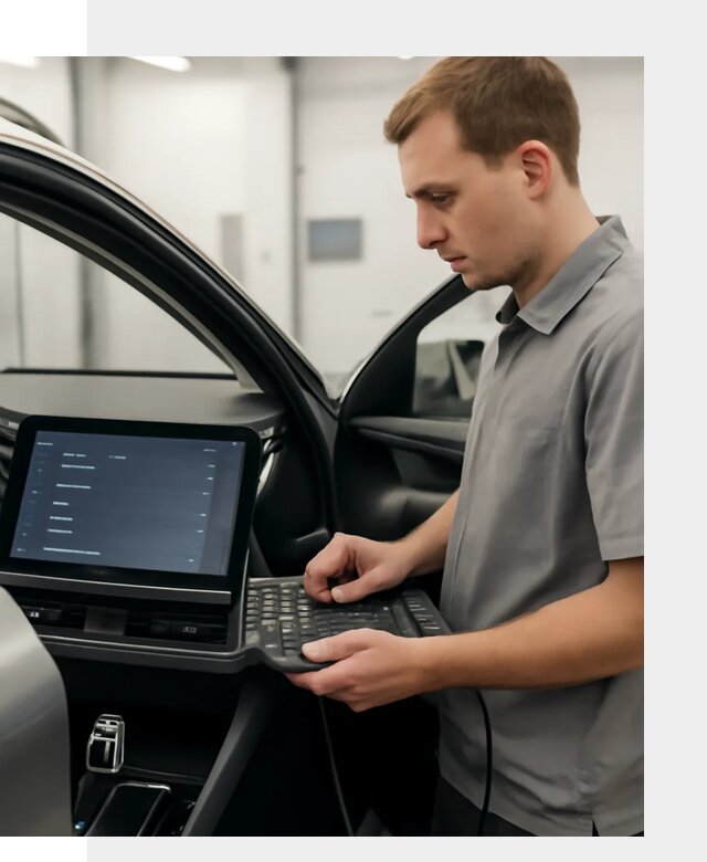 Русификация мультимедиа автомобилей Lynk Co в Первоуральске