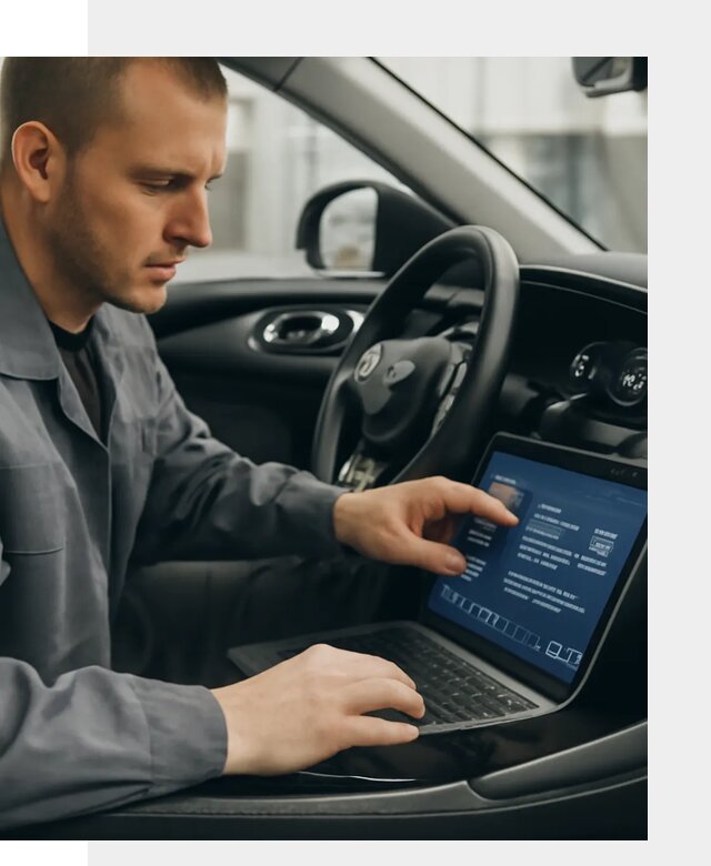 Русификация приборной панели автомобиля Lynk Co в Первоуральске