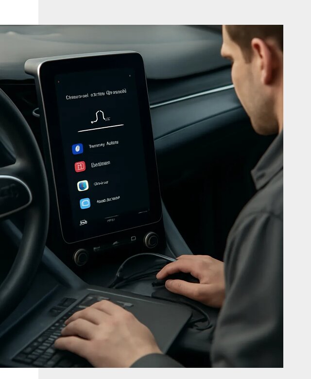 Установка приложений Lynk Co на автомобиль в Первоуральске