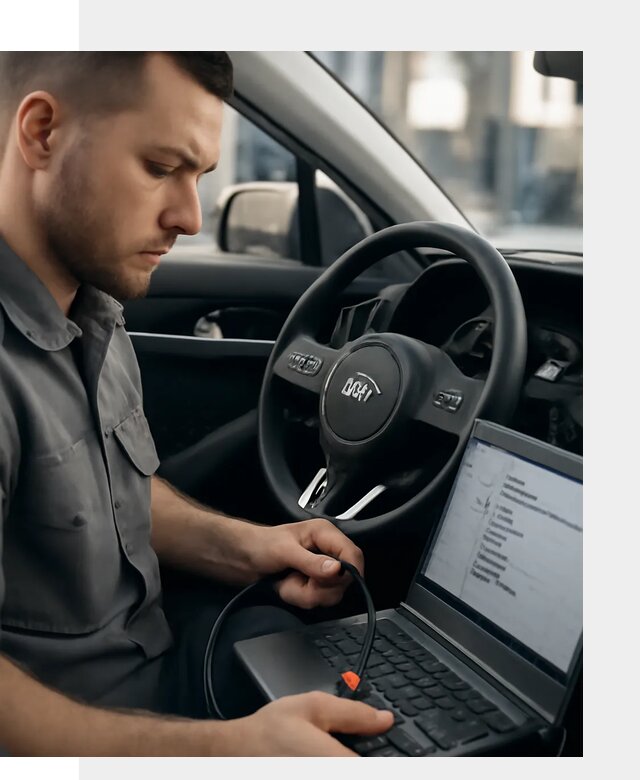 Русификация приборной панели Kia для автомобилей в Первоуральске