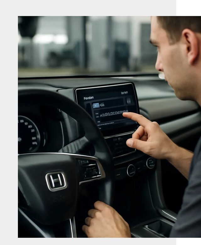 Русификация панели приборов Honda в Первоуральске по цене 5147 ФастМобиль-Прв