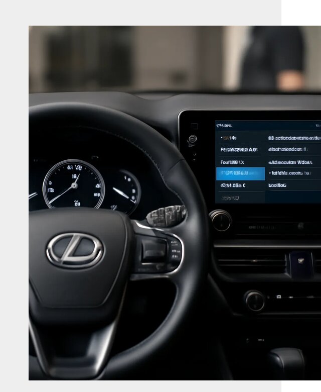 Русификация приборной панели Lexus в Первоуральске по 5661 р. | ФастМобиль-Прв