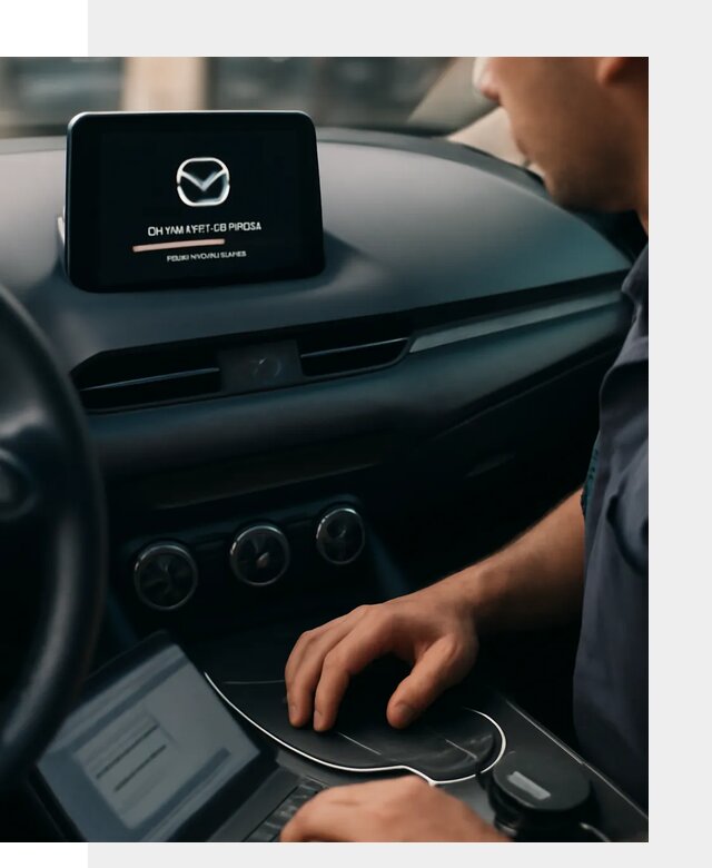 Установка приложений Mazda на мультимедийную систему в Первоуральске